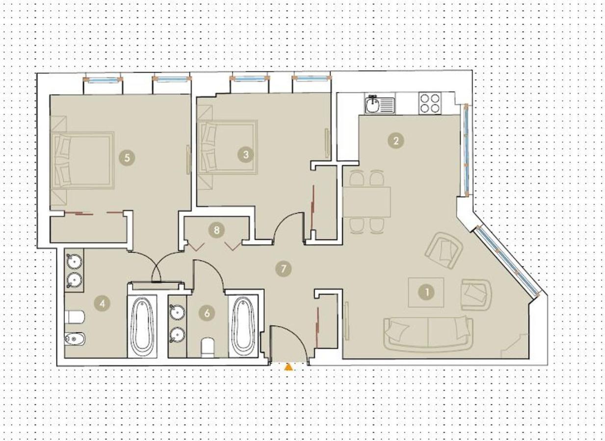 Golden Market Square - 3Rooms, 90M2 Of Comfort & Quiet - As Home Apartamenty R502 Breslavia Esterno foto